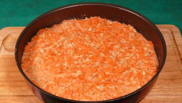 Начинка з моркви для пиріжків