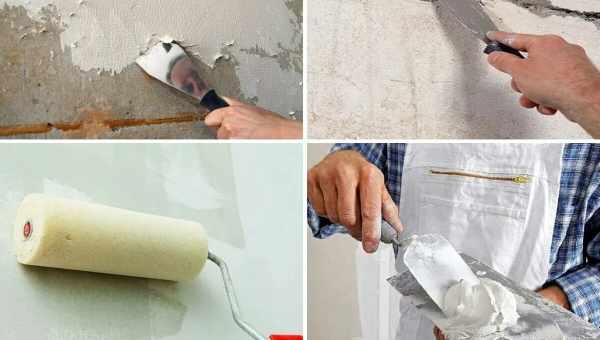 Ошкурювання стін після шпаклівки - технологія виконання ремонтних робіт