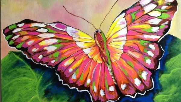 Як намалювати метелика
