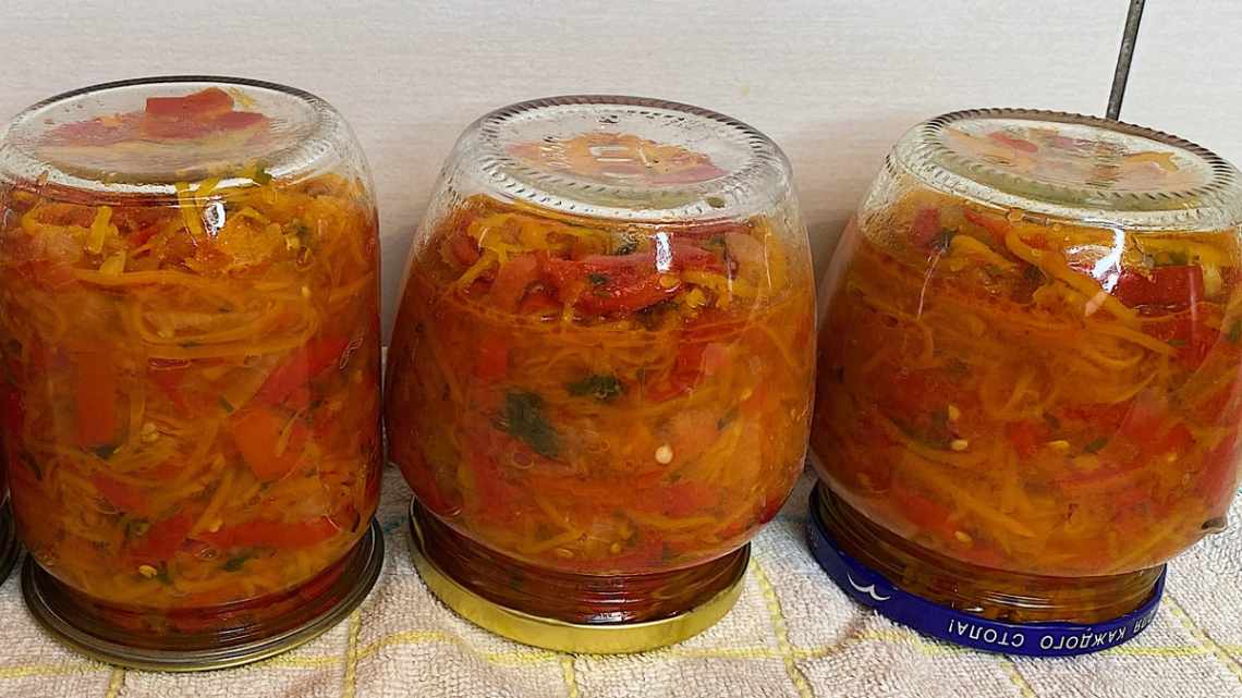Ікра з болгарського перцю і волоських горіхів - рецепт