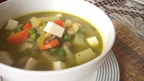 Італійський суп з овочами аль денте - рецепт