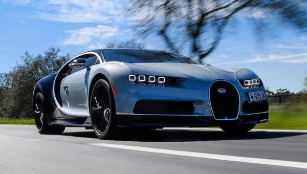 Новий гіперкар Bugatti Chiron став відчутним