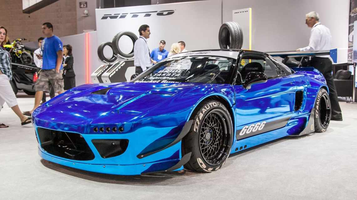 Зла Acura NSX Dream Project відвідає шоу SEMA