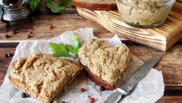 Паштет зі свинини з вершками