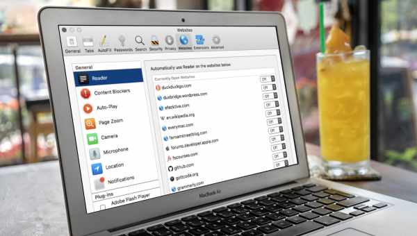 Safari в macOS High Sierra приємно вас здивує