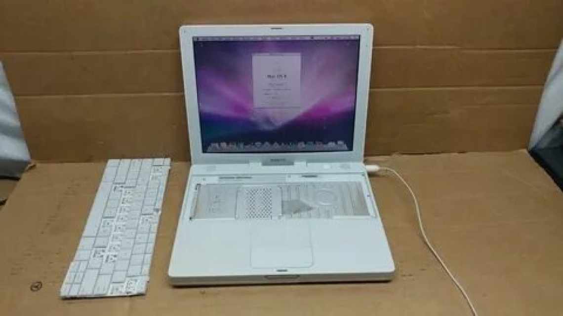 iBook G3: «Крижинка» в пісках Сахари