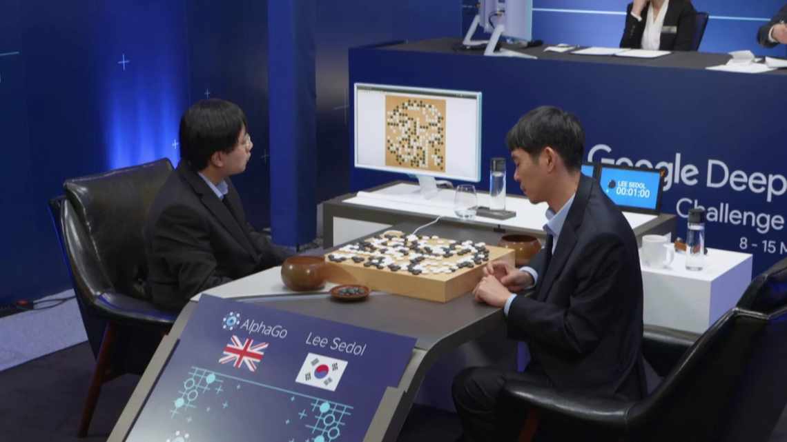 Почалася пряма трансляція третьої гри AlphaGo проти Лі Седоля