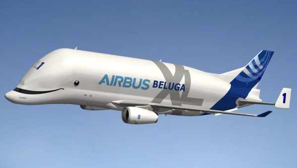 Новітній Airbus BelugaXL показали у справі