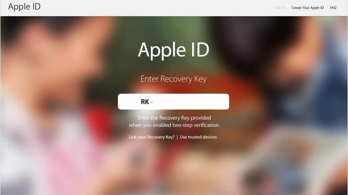 Відновлення пароля Apple ID на смартфоні або планшеті