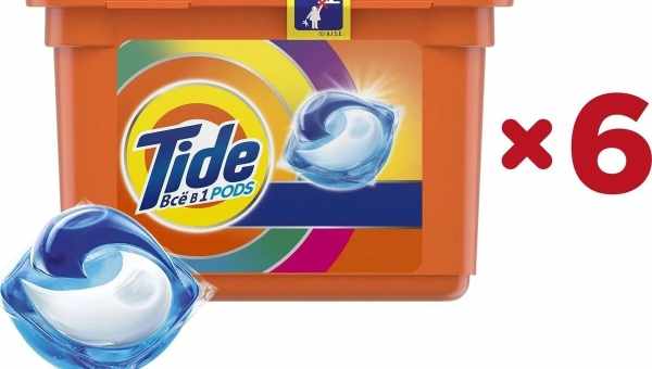 Капсули для прання компанії Tide