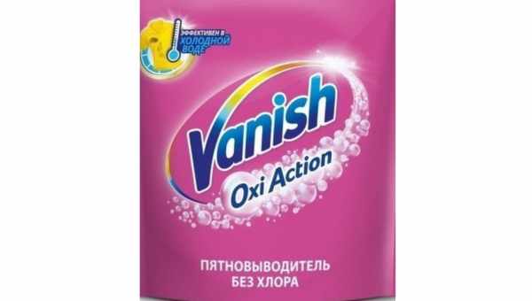 Відбілювачі Vanish для білої білизни