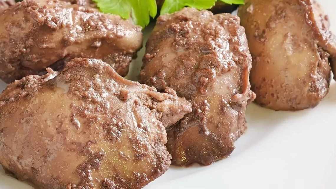 Рецепти страв з курячих субпродуктів - печінки і серця